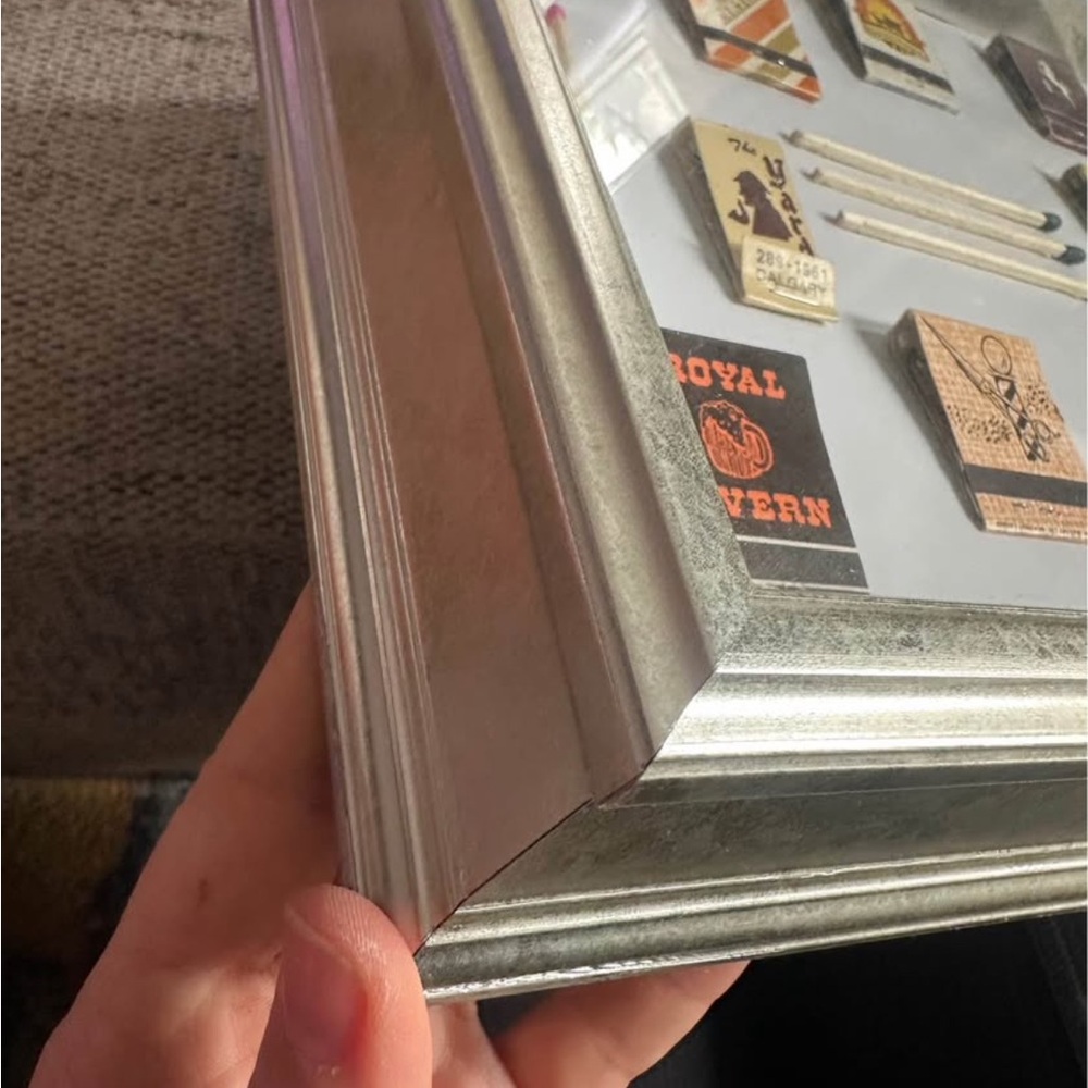 Framed Matchbook Collection Display - Picture 4 of 6